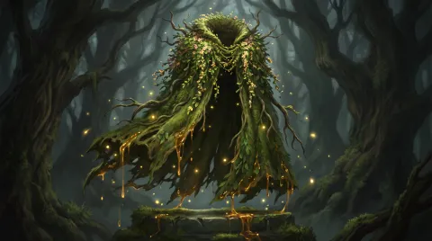 Verdant Keeper's Robe