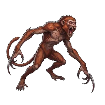 Lacerating Monkey